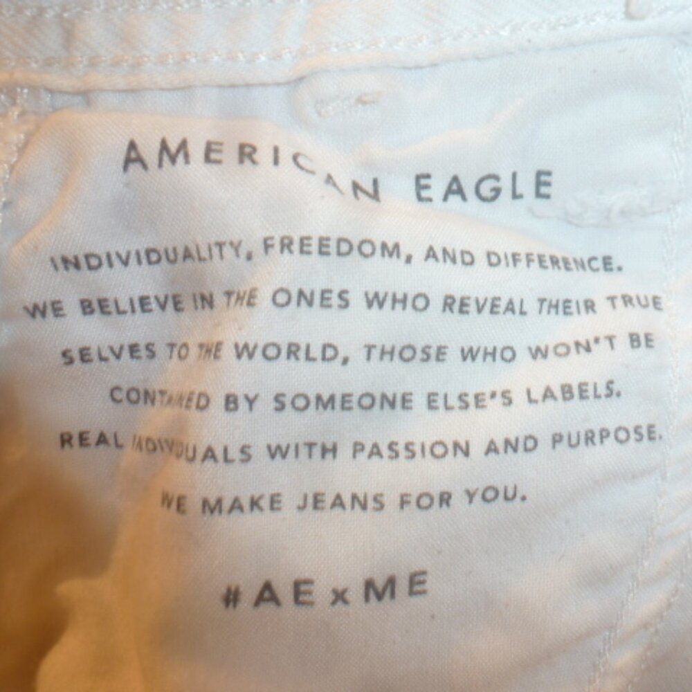 ๐๐ One-of-a-Kind Halloween Custom Jeans โ American Eagle โ Size 0 ๐๐ - Picture 12 of 13